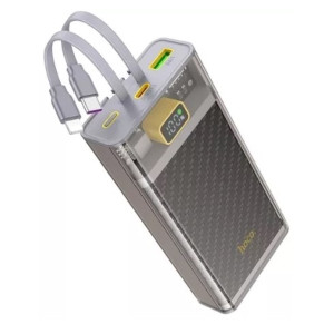 Зовнішній портативний акумулятор Hoco J104A Gray 20000 mAh 22.5W