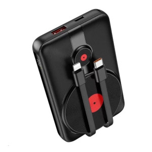 Зовнішній портативний акумулятор Hoco J92 Path 10000mAh Black 22.5W