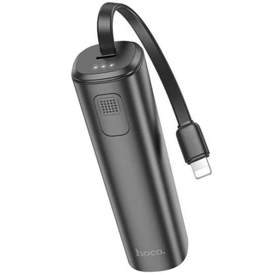 Зовнішній портативний акумулятор Hoco J113 Energy-bar Lightning 5000 mAh Black