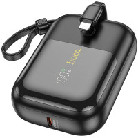 Зовнішній портативний акумулятор Hoco Q20 Fountain 10000 mAh Black 22.5W+PD20W