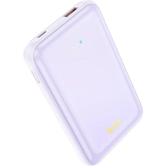 Зовнішній портативний акумулятор Hoco Q21A Great 20000 mAh Purple 22.5W+PD20W