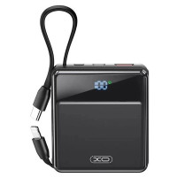 Зовнішній портативний акумулятор XO PR224 10000mAh Black 22.5W