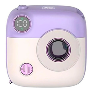 Зовнішній портативний акумулятор XO PR223 Magnetic 10000mAh Purple White 18W