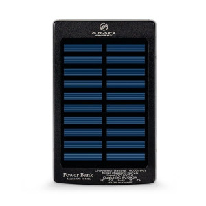 Зовнішній портативний акумулятор Kraft KPB-1012SL 10000mAh Black