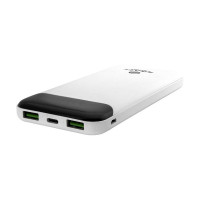 Зовнішній портативний акумулятор Kraft KPB-2010FC 10000 mAh White 22.5W