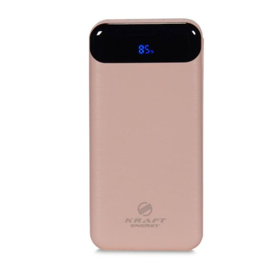 Зовнішній портативний акумулятор Kraft KPB-2020FC 20000 mAh Pink 22.5W