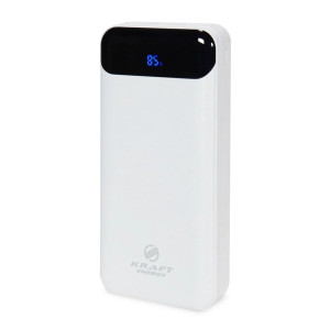 Зовнішній портативний акумулятор Kraft KPB-2020FC 20000 mAh White 22.5W