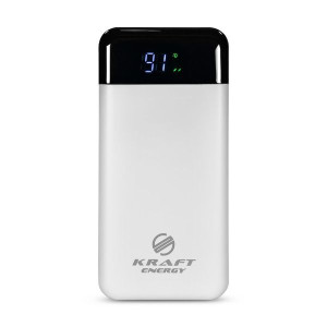 Зовнішній портативний акумулятор Kraft KPB-2120FCL 20000 mAh White 22.5W