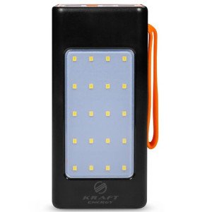 Зовнішній портативний акумулятор Kraft KPB-2450FCL 50000mAh Black 22.5W