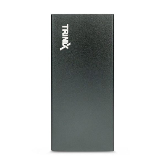 Зовнішній портативний акумулятор Trinix TPB-10030PD 30000 mAh Gray 100W