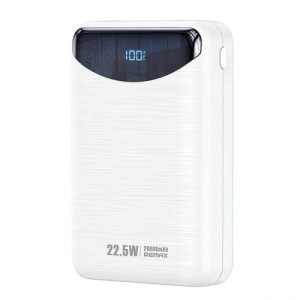 Зовнішній портативний акумулятор Remax Ritry II 20000mAh White 22.5W