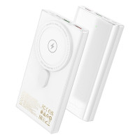 Зовнішній портативний акумулятор Hoco Q22 Taurus 10000mAh White 22.5W+PD20W