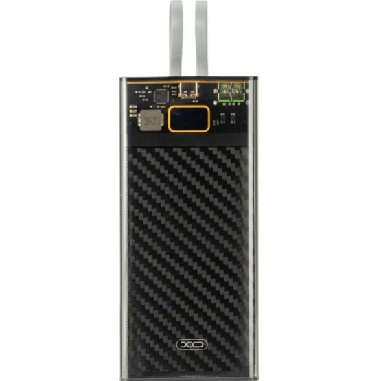 Зовнішній портативний акумулятор XO PR196 20000mAh Brown 22.5w