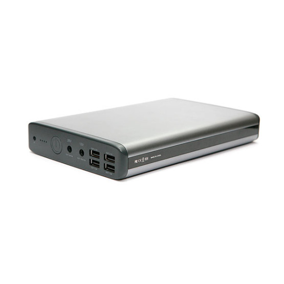 Зовнішній портативний акумулятор PowerPlant K2 50000mAh Dark Gray 250W