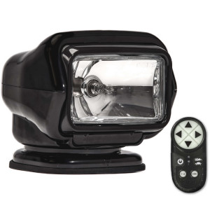 Прожектор поисковый Golight Stryker Halogen 3049 чёрный с дистанционным управлением