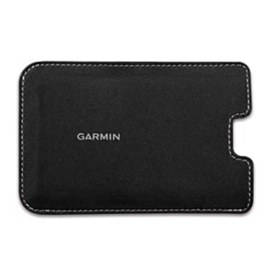 Шкіряний чохол Garmin, чорний, для nuvi 3750/3790T