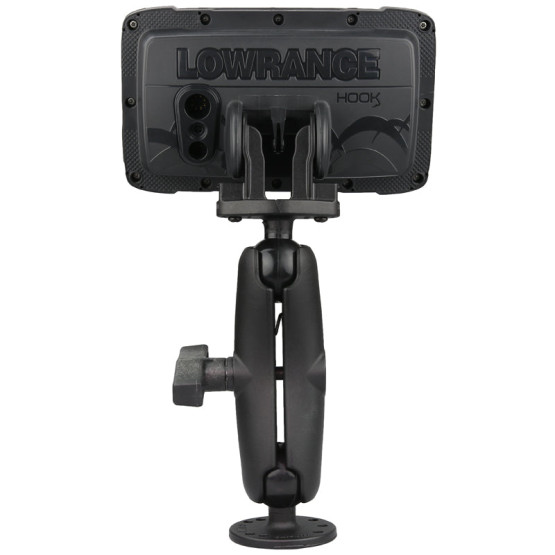 Кріплення RAM Mounts Double Ball Mount for Lowrance Eagle 4 & 5, Hook² & Reveal 5 RAM-101-LO12