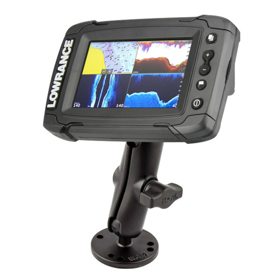 Кріплення RAM Mounts Double Ball Mount for Lowrance Elite-4 & Mark-4 Series RAM-B-101-LO11