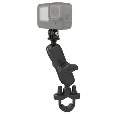 Кріплення RAM Mounts U-Bolt Double Ball Mount with Action Camera Adapter - Medium RAM-B-149Z-GOP1U