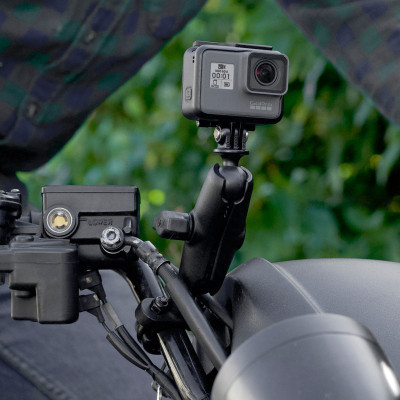 Кріплення RAM Mounts U-Bolt Double Ball Mount with Action Camera Adapter - Medium RAM-B-149Z-GOP1U