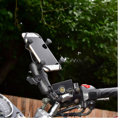 Кріплення RAM Mounts X-Grip Phone Mount with Handlebar U-Bolt Base - Medium RAM-B-149Z-UN7U