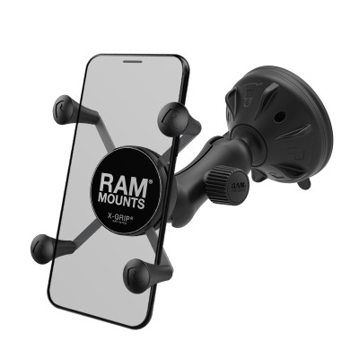 Кріплення RAM Mounts X-Grip Phone Mount with Twist-Lock Low-Profile Suction Cup RAP-B-166-2-UN7U