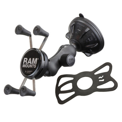 Кріплення RAM Mounts X-Grip Phone Mount with Twist-Lock Low-Profile Suction Cup RAP-B-166-2-UN7U