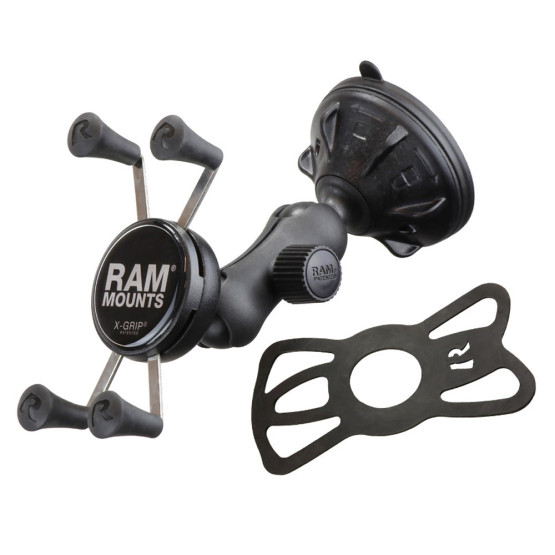 Кріплення RAM Mounts X-Grip Phone Mount with Twist-Lock Low-Profile Suction Cup RAP-B-166-2-UN7U