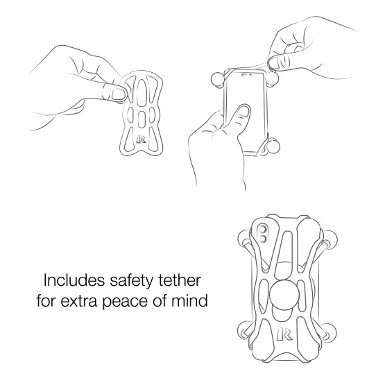 Кріплення RAM Mounts X-Grip Phone Mount with Twist-Lock Low-Profile Suction Cup RAP-B-166-2-UN7U