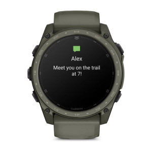 Тактичний GPS-годинник Garmin tactix 8 51 мм AMOLED Cerakote Olive Drab
