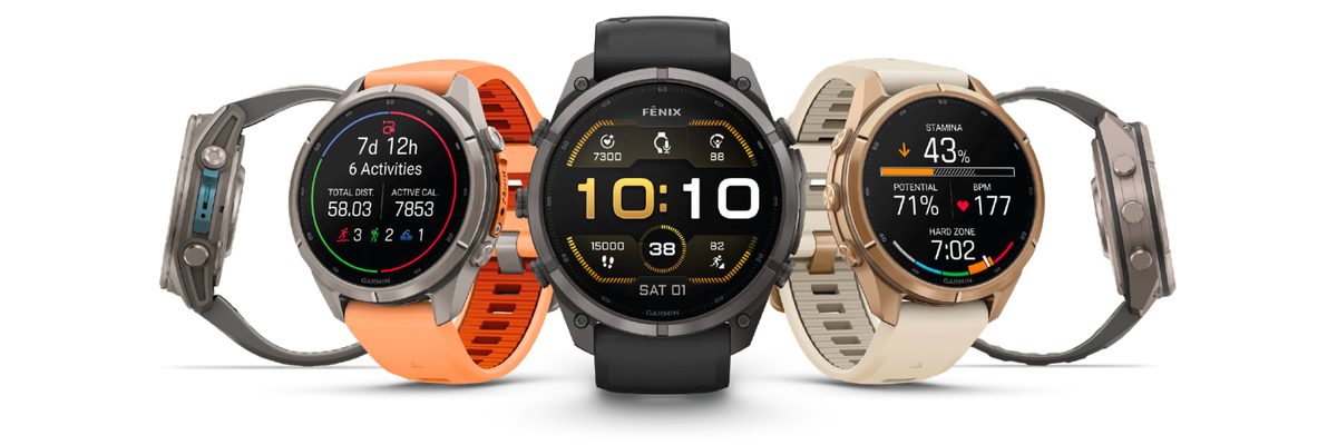 Смартгодинники Garmin fēnix 9 у трьох кольорових виконаннях